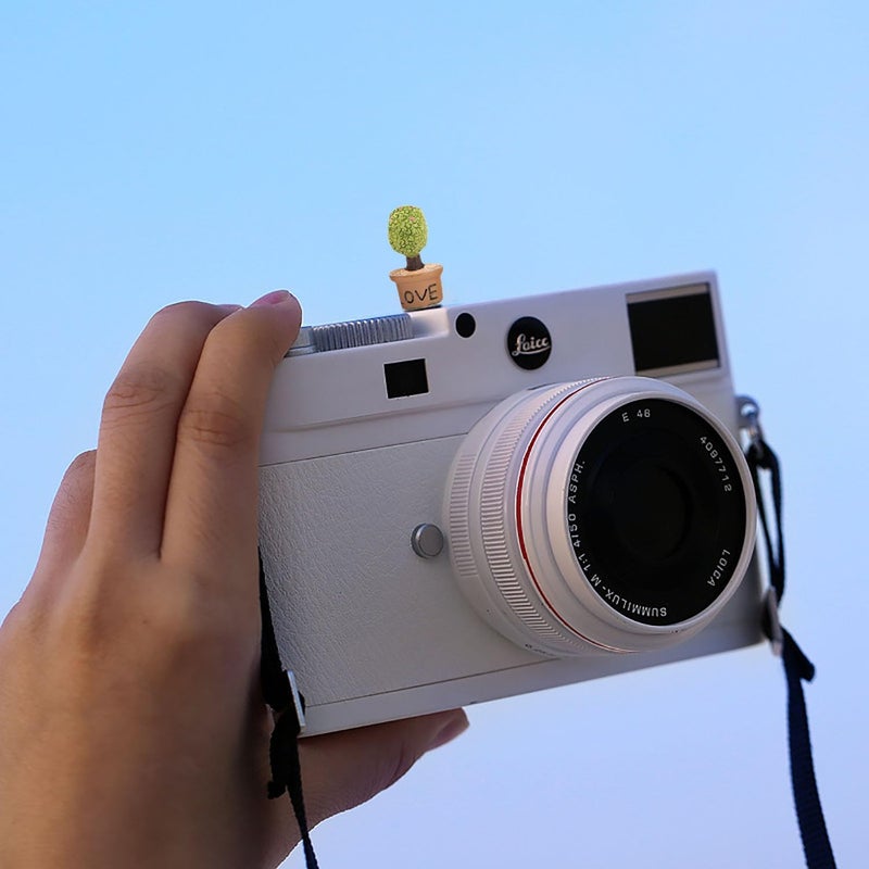 MENGSOOD Camera Hot Shoe Cover, Cartoon Plants Cactus Hot Shoe Cap, Hot Shoe Protector Compatible with Sony Fujifilm Fuji Canon Nikon Pentax Leical Panasonic (2pcs Love) - Image 5